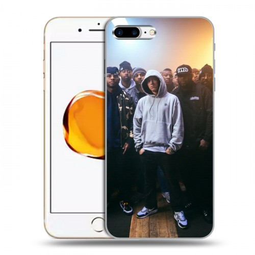 Дизайнерский пластиковый чехол для Iphone 7 Plus / 8 Plus Eminem