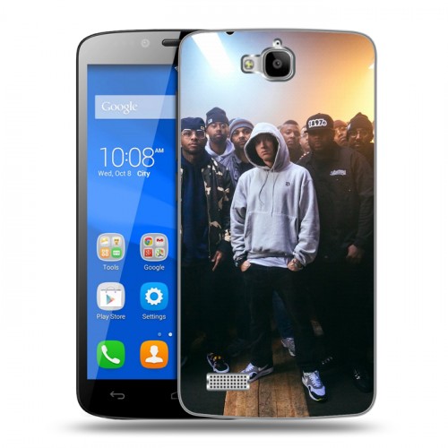 Дизайнерский пластиковый чехол для Huawei Honor 3C Lite Eminem