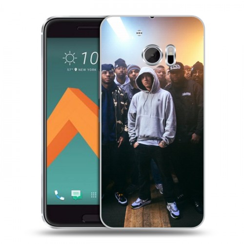 Дизайнерский пластиковый чехол для HTC 10 Eminem