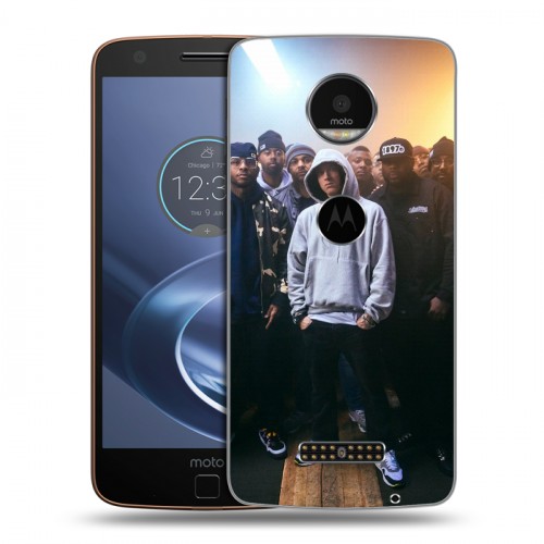 Дизайнерский пластиковый чехол для Lenovo Moto Z Eminem