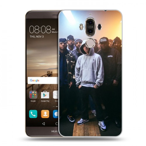 Дизайнерский пластиковый чехол для Huawei Mate 9 Eminem