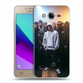 Дизайнерский силиконовый с усиленными углами чехол для Samsung Galaxy J2 Prime Eminem