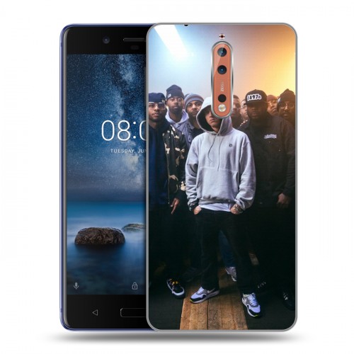 Дизайнерский пластиковый чехол для Nokia 8 Eminem