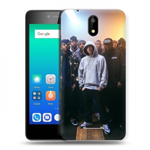 Дизайнерский силиконовый чехол для Micromax Q409 Eminem