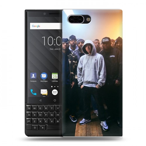 Дизайнерский пластиковый чехол для BlackBerry KEY2 Eminem