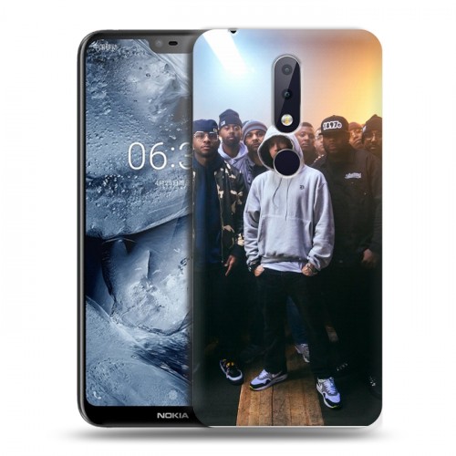 Дизайнерский пластиковый чехол для Nokia 6.1 Plus Eminem