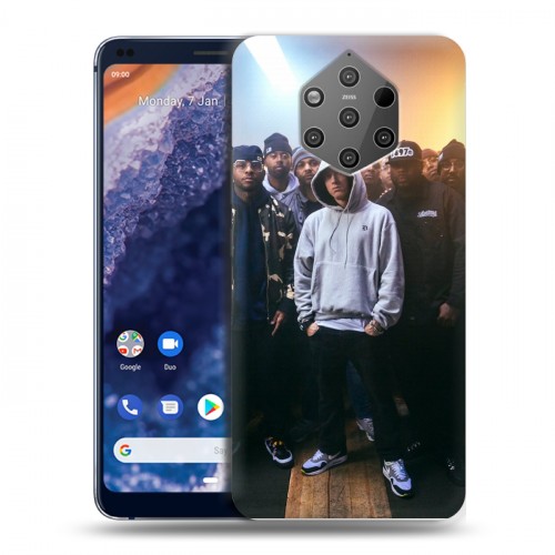 Дизайнерский силиконовый чехол для Nokia 9 PureView Eminem