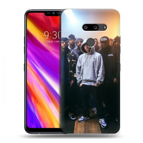 Дизайнерский пластиковый чехол для LG G8 ThinQ Eminem