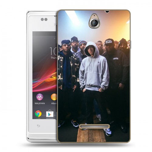 Дизайнерский пластиковый чехол для Sony Xperia E Eminem