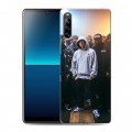 Дизайнерский силиконовый с усиленными углами чехол для Sony Xperia L4 Eminem