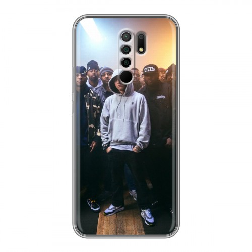 Дизайнерский силиконовый чехол для Xiaomi RedMi 9 Eminem