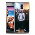 Дизайнерский пластиковый чехол для Huawei Ascend P1 Eminem