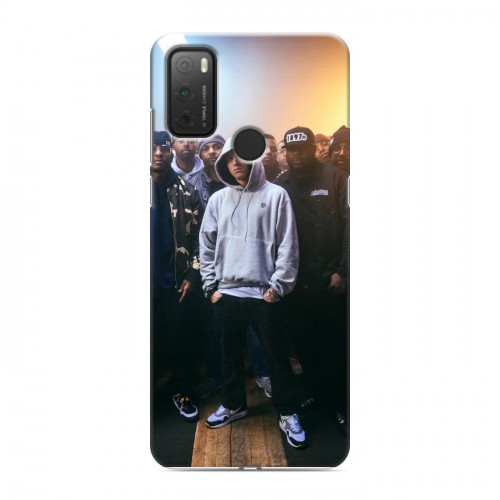 Дизайнерский силиконовый чехол для Alcatel 3L (2021) Eminem