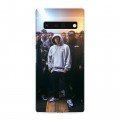 Дизайнерский силиконовый с усиленными углами чехол для Google Pixel 6 Pro Eminem