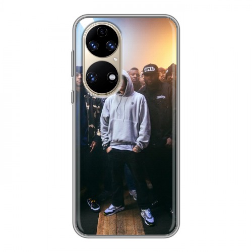 Дизайнерский силиконовый чехол для Huawei P50 Pro Eminem