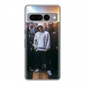 Дизайнерский силиконовый с усиленными углами чехол для Google Pixel 7 Pro Eminem