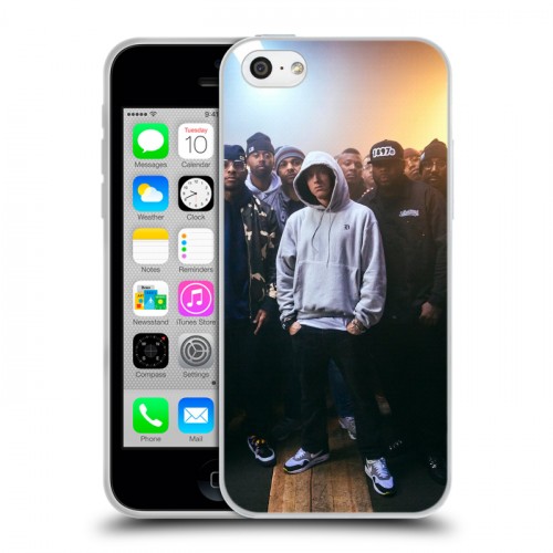 Дизайнерский пластиковый чехол для Iphone 5c Eminem