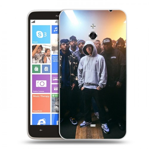 Дизайнерский пластиковый чехол для Nokia Lumia 1320 Eminem