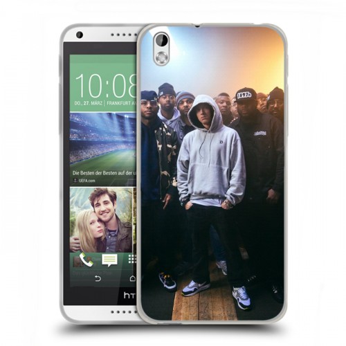 Дизайнерский пластиковый чехол для HTC Desire 816 Eminem