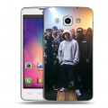 Дизайнерский пластиковый чехол для LG L60 Eminem