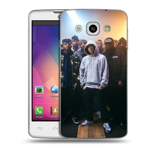 Дизайнерский пластиковый чехол для LG L60 Eminem