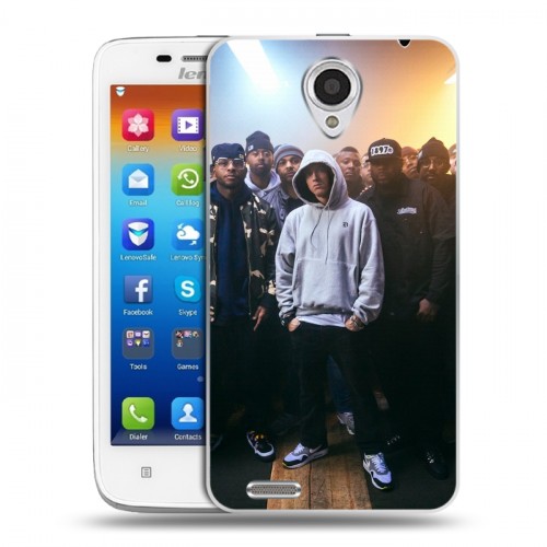 Дизайнерский пластиковый чехол для Lenovo S650 Ideaphone Eminem