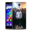 Дизайнерский пластиковый чехол для Lenovo P90 Eminem