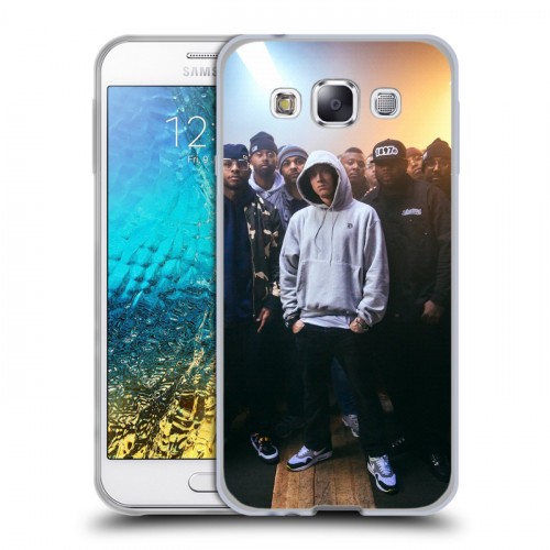 Дизайнерский пластиковый чехол для Samsung Galaxy E5 Eminem