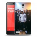 Дизайнерский силиконовый чехол для Xiaomi RedMi Note Eminem