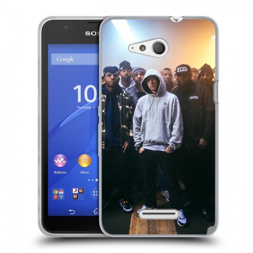 Дизайнерский пластиковый чехол для Sony Xperia E4g Eminem