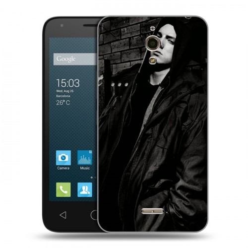 Дизайнерский силиконовый чехол для Alcatel One Touch Pixi 4 (6) Eminem