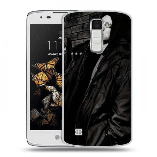 Дизайнерский пластиковый чехол для LG K8 Eminem