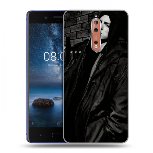 Дизайнерский пластиковый чехол для Nokia 8 Eminem