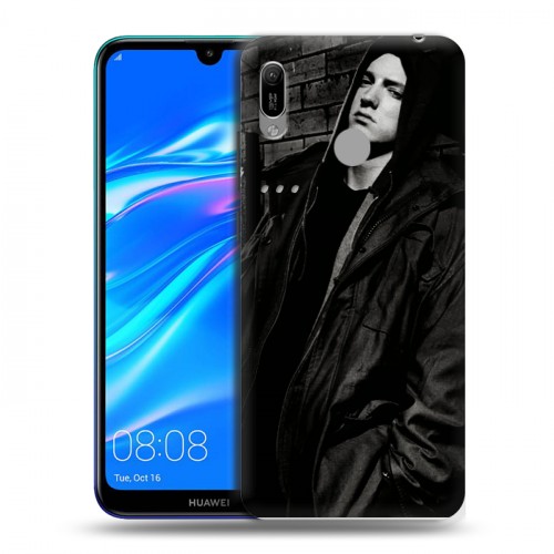 Дизайнерский пластиковый чехол для Huawei Y6 (2019) Eminem