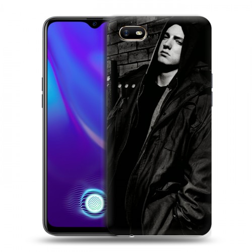 Дизайнерский силиконовый с усиленными углами чехол для OPPO A1k Eminem