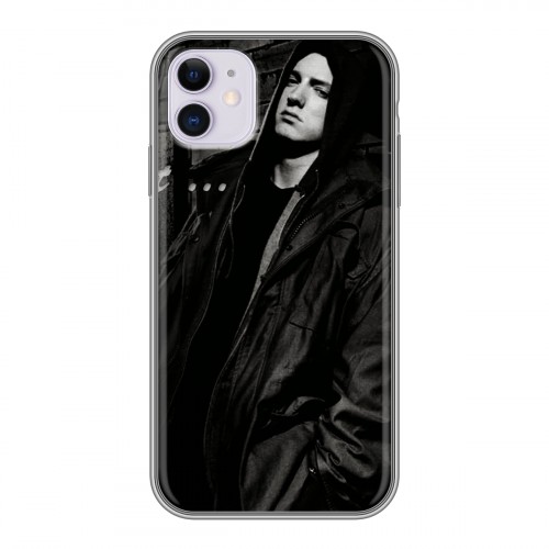 Дизайнерский силиконовый чехол для Iphone 11 Eminem