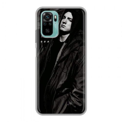 Дизайнерский силиконовый чехол для Xiaomi RedMi Note 10 Eminem