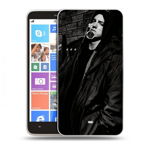 Дизайнерский пластиковый чехол для Nokia Lumia 1320 Eminem