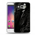 Дизайнерский пластиковый чехол для LG L60 Eminem