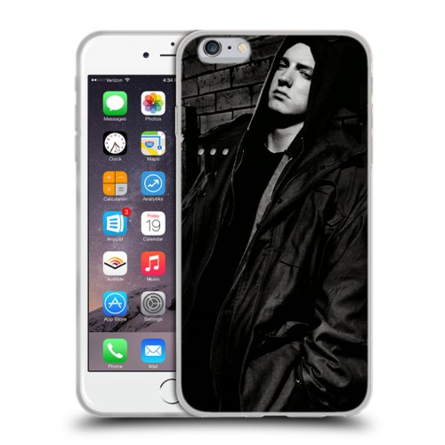 Дизайнерский силиконовый чехол для Iphone 6 Plus/6s Plus Eminem