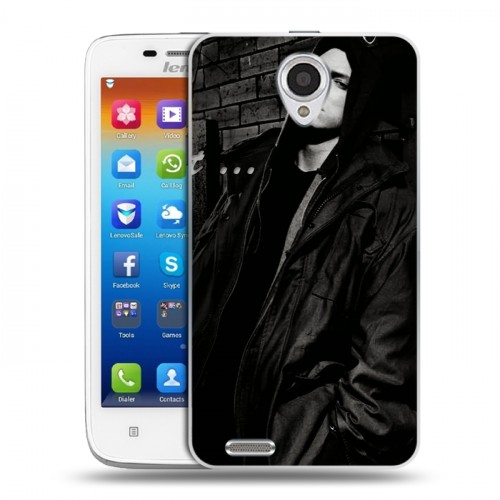 Дизайнерский пластиковый чехол для Lenovo S650 Ideaphone Eminem