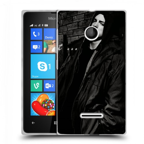 Дизайнерский пластиковый чехол для Microsoft Lumia 435 Eminem