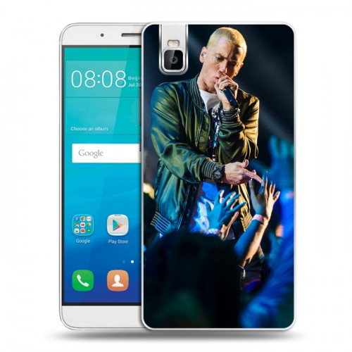 Дизайнерский пластиковый чехол для Huawei ShotX Eminem