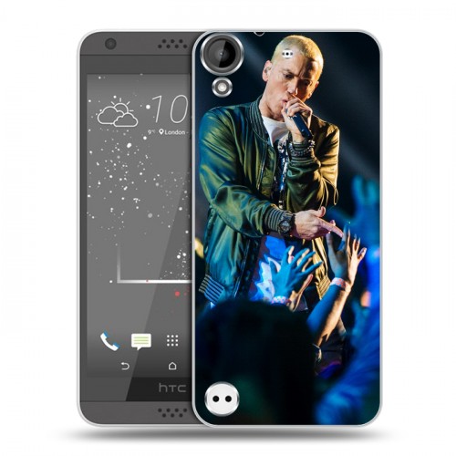 Дизайнерский пластиковый чехол для HTC Desire 530 Eminem