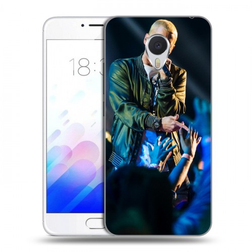 Дизайнерский пластиковый чехол для Meizu M3E Eminem