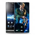 Дизайнерский пластиковый чехол для Sony Xperia S Eminem