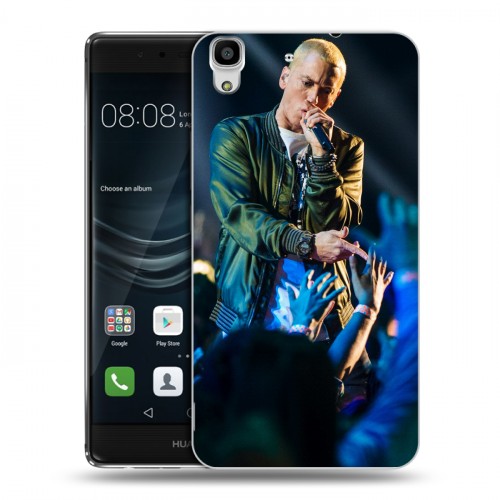 Дизайнерский пластиковый чехол для Huawei Y6II Eminem