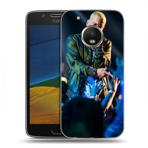 Дизайнерский силиконовый чехол для Lenovo Moto G5 Eminem