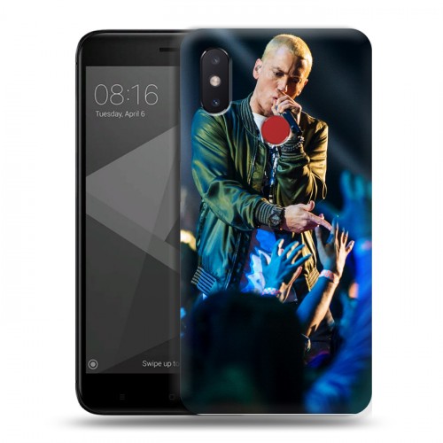 Дизайнерский силиконовый чехол для Xiaomi Mi8 SE Eminem