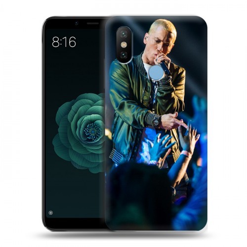 Дизайнерский силиконовый чехол для Xiaomi Mi A2 Eminem